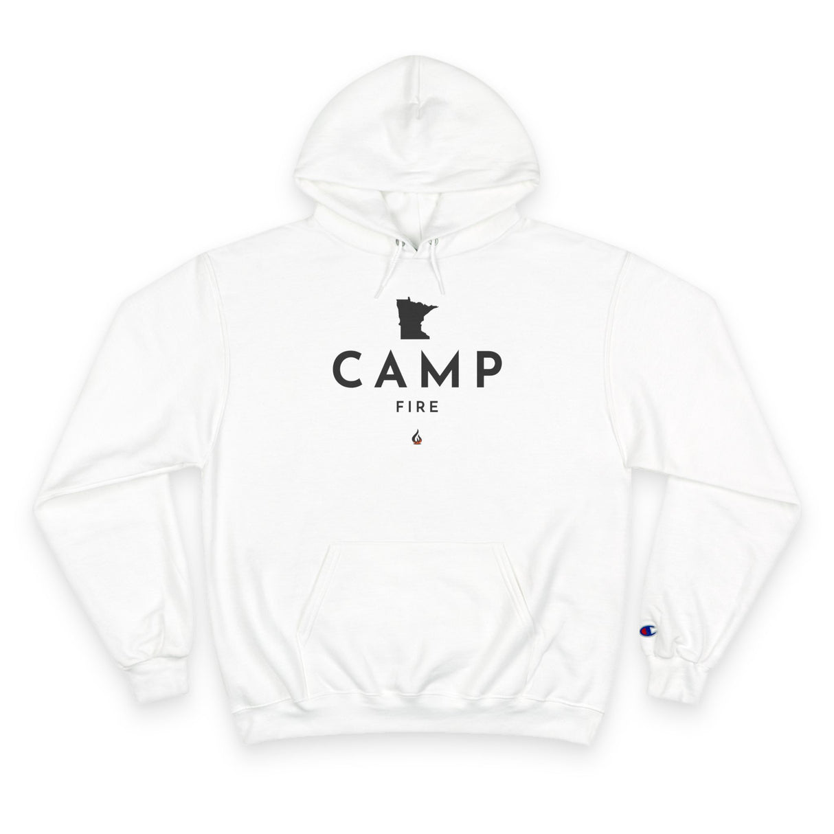 Minnesota Campfire - Champion Hoodie