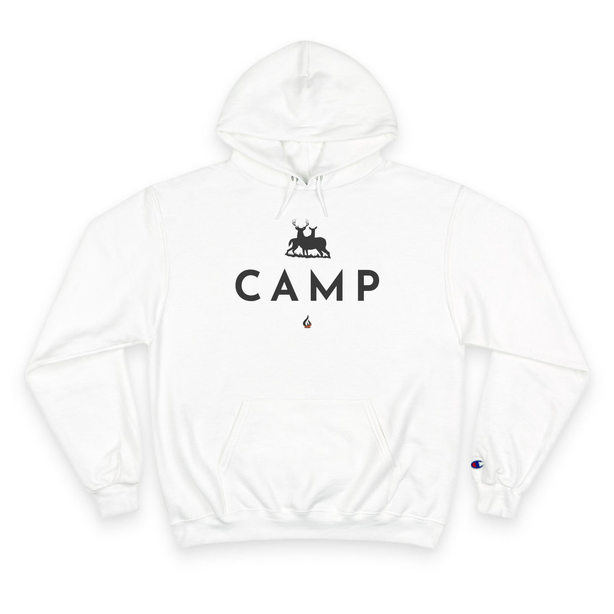 DEER CAMP buck and doe - Champion Hoodie