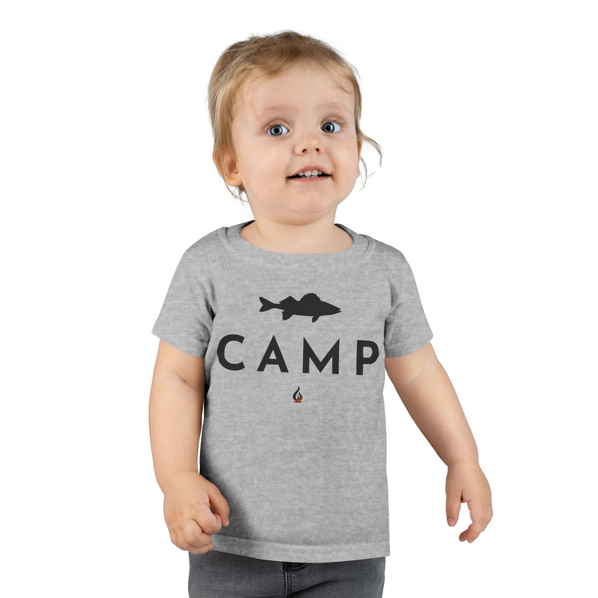 Walleye Camp T-Shirt - Toddler