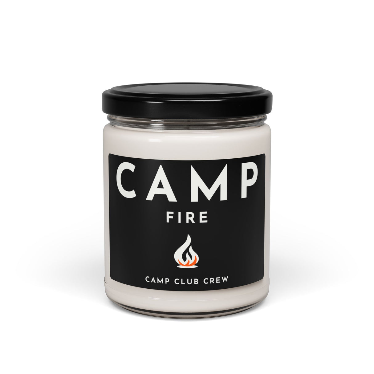 Campfire Scented Soy Candle, Cozy Home Decor, Relaxing Aromatherapy, Perfect for Gifts, Outdoor Lovers