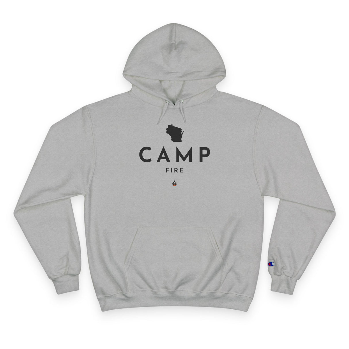 Wisconsin Campfire - Champion Hoodie