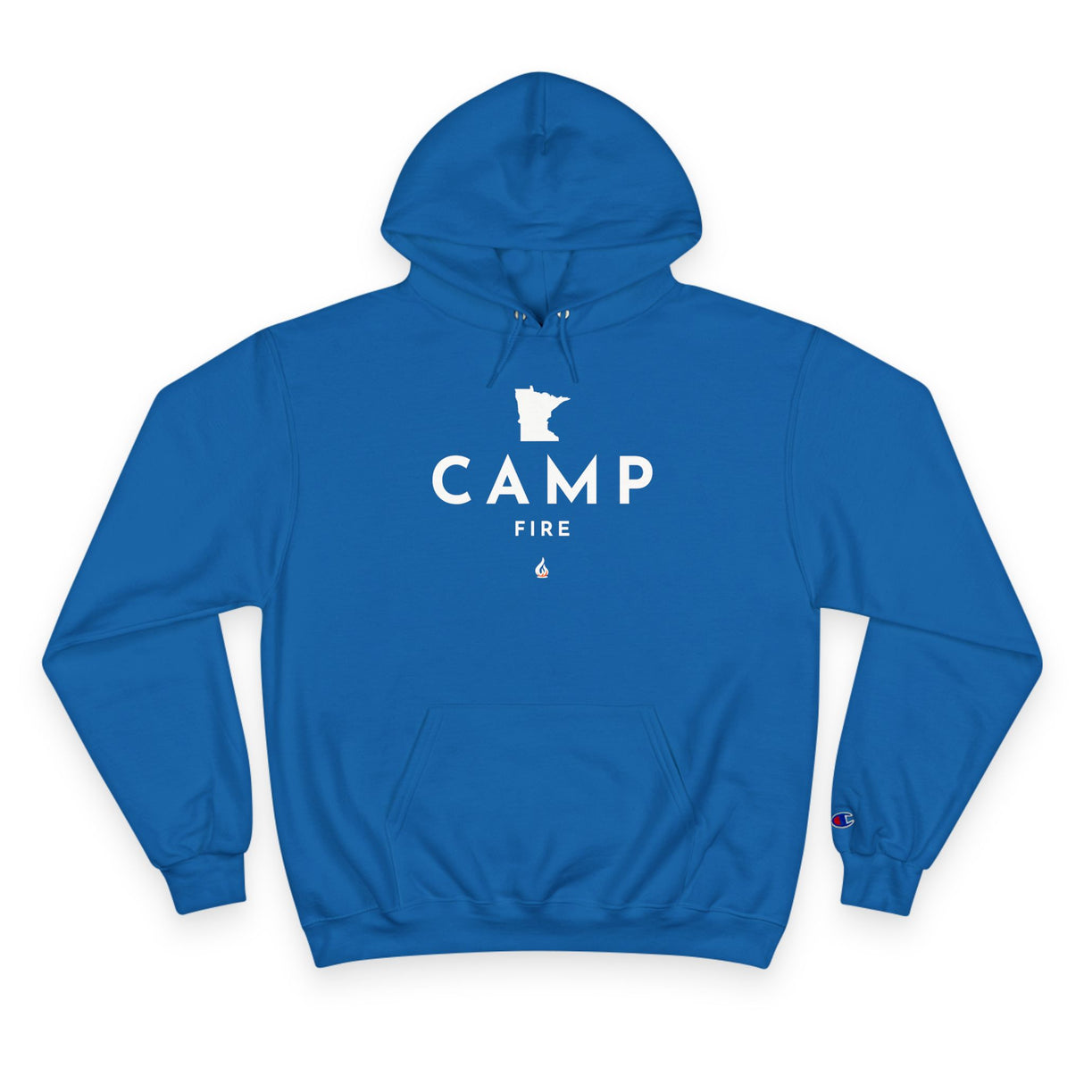 Minnesota Campfire - Champion Hoodie
