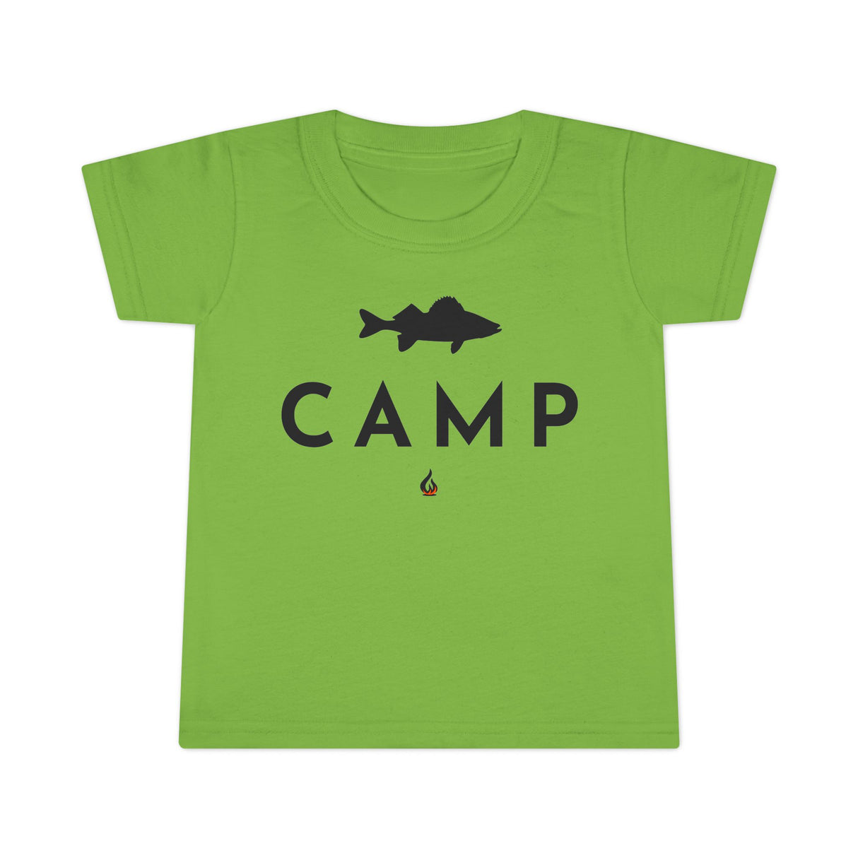 Walleye Camp T-Shirt - Toddler