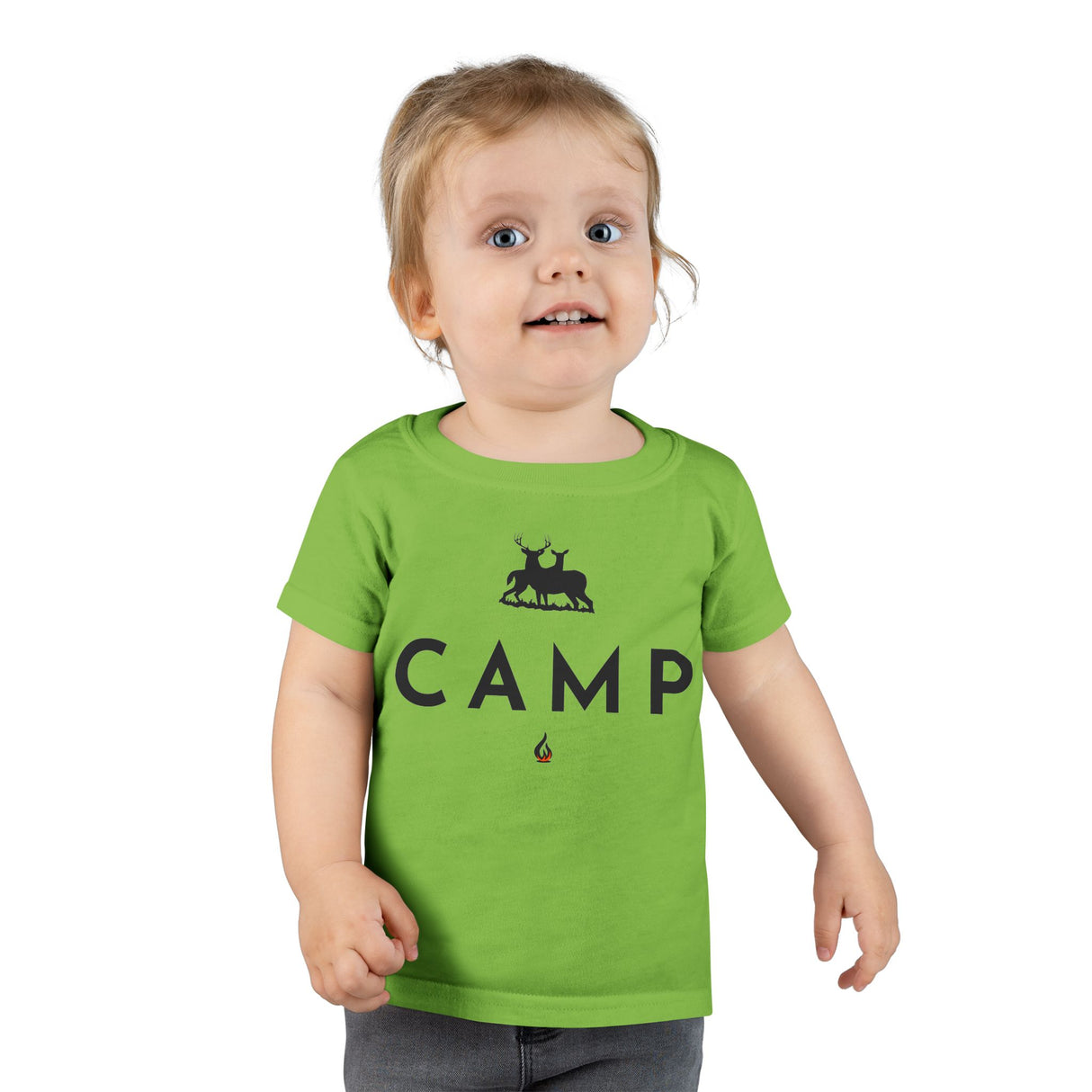 DEER CAMP buck and doe - Toddler Shirt