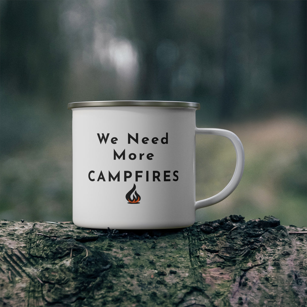 Campfire Cup - Enamel Camping Mug