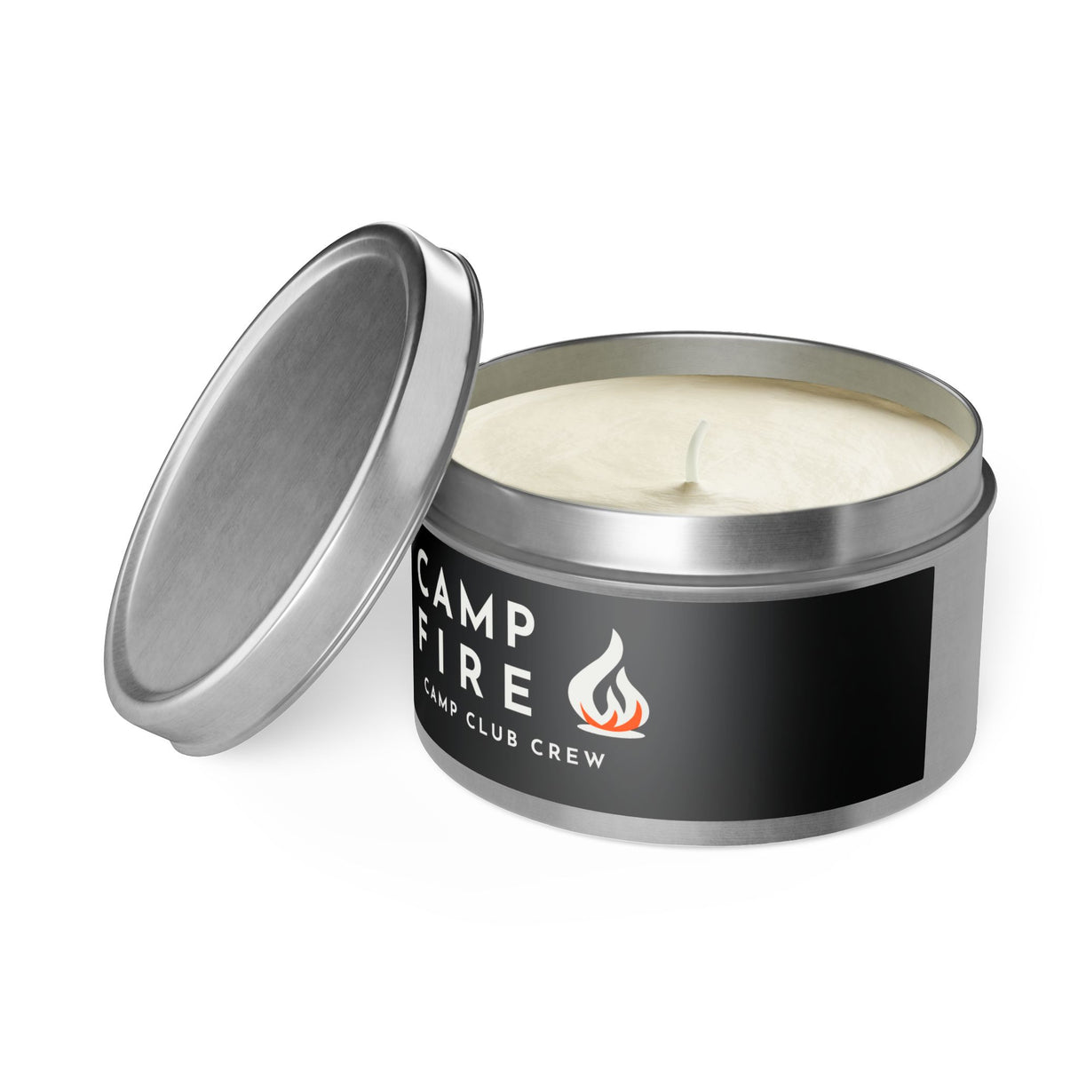 Cozy Campfire Tin Candles | Perfect for Relaxation, Gifts, Camping, or Cozy Nights