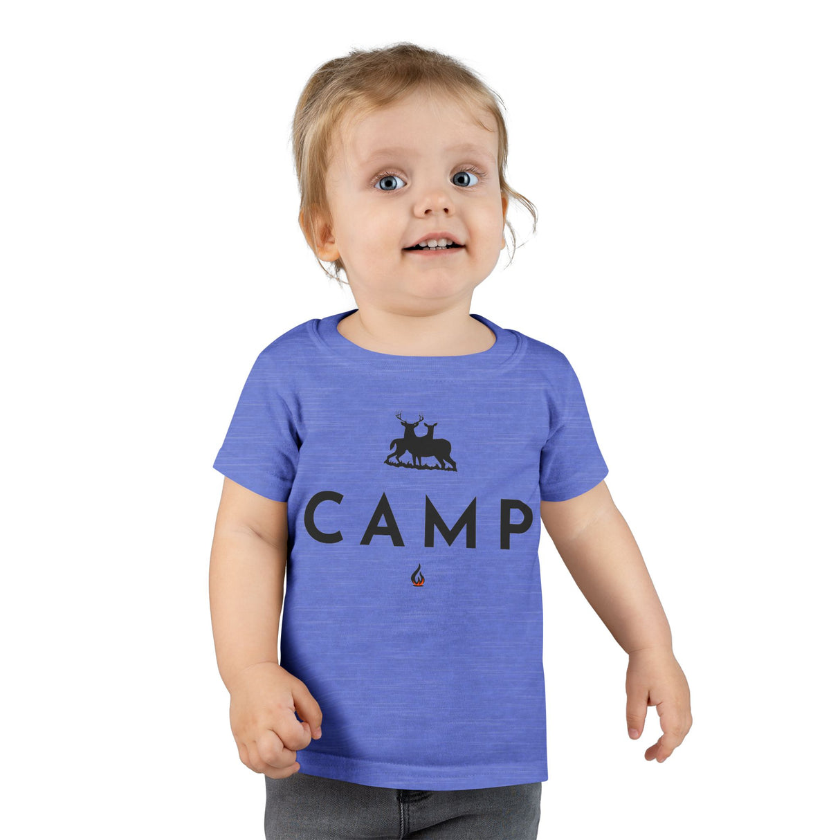 DEER CAMP buck and doe - Toddler Shirt
