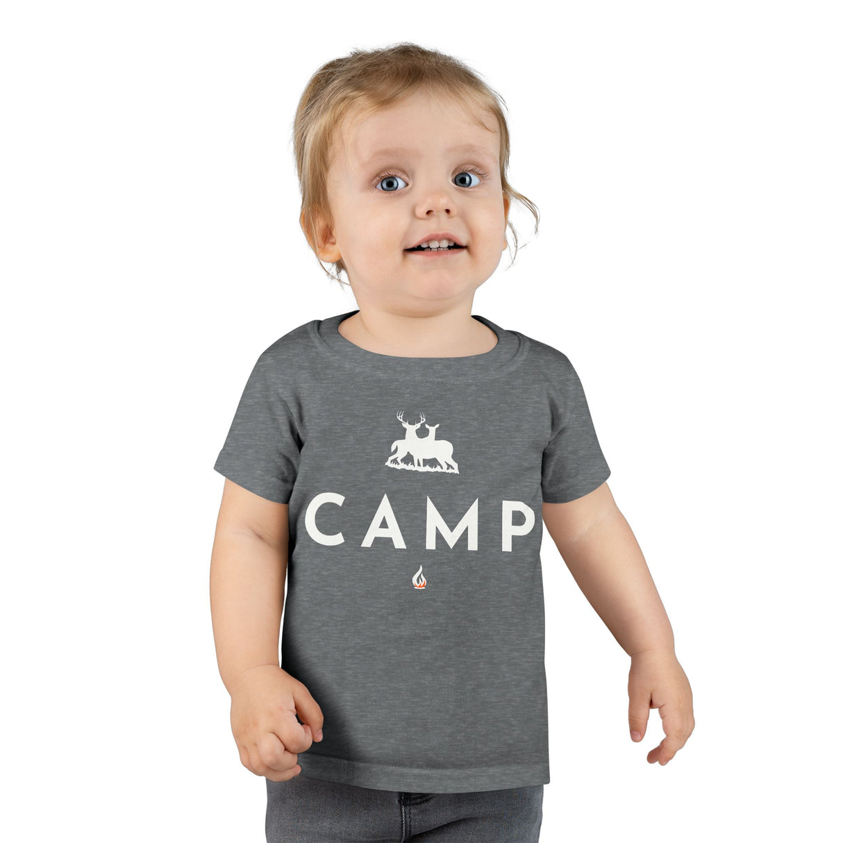 DEER CAMP buck and doe - Toddler Shirt