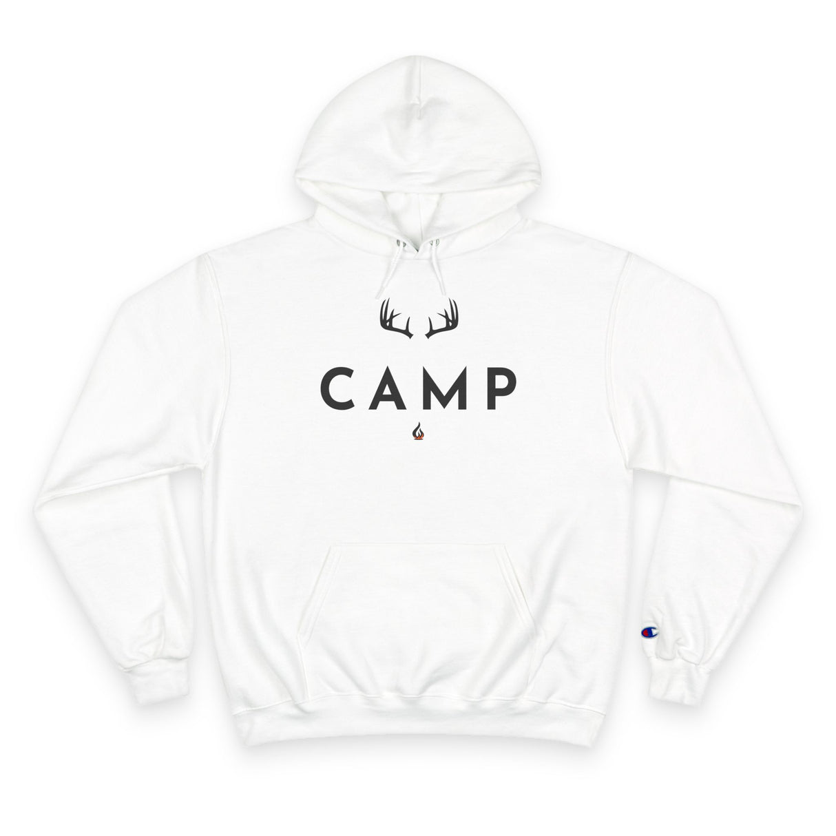 DEER CAMP antlers - Champion Hoodie