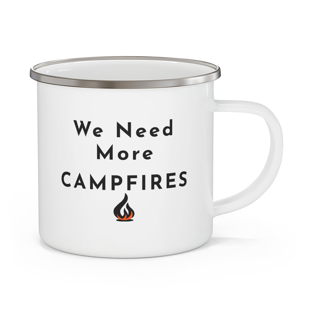 Campfire Cup - Enamel Camping Mug