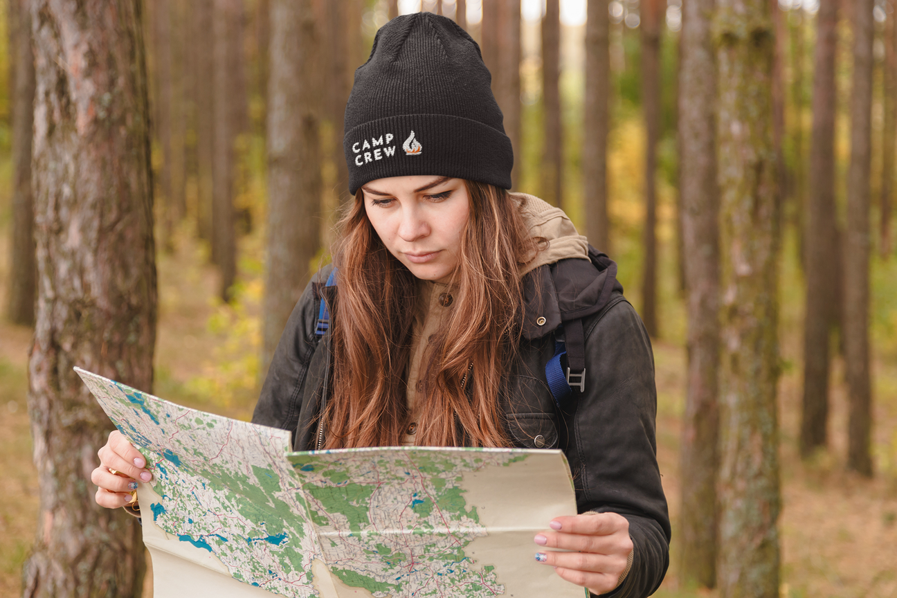 All Campfire branded hats, including trucker campfire hats and beanie campfire hats