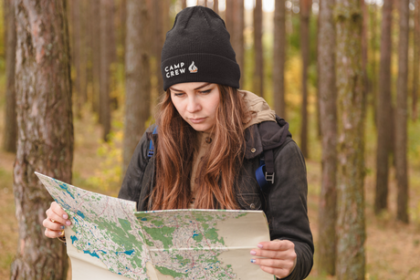 All Campfire branded hats, including trucker campfire hats and beanie campfire hats