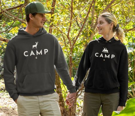 Deer Camp Hoodie.  Deer Camp Sweatshirts