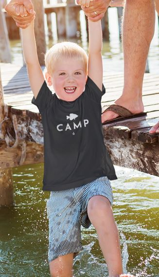 Fish Camp Kids Clothing.  Including toddler fish tees, infant fish tees