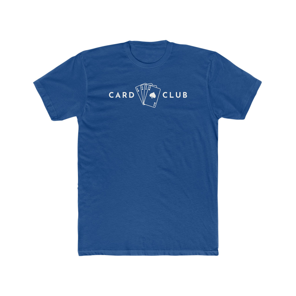 4 Aces - Card Club - Men's Cotton Crew Tee