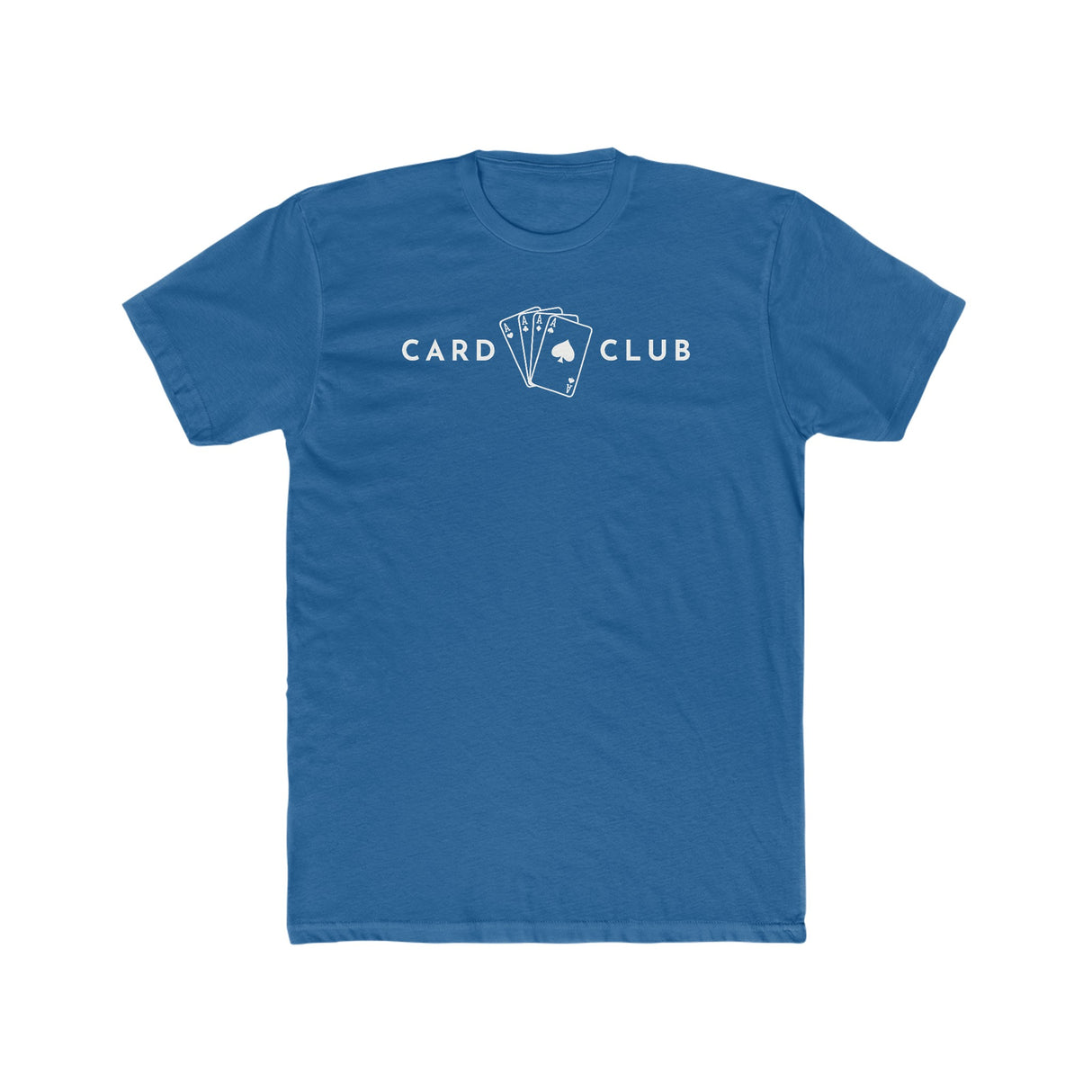 4 Aces - Card Club - Men's Cotton Crew Tee
