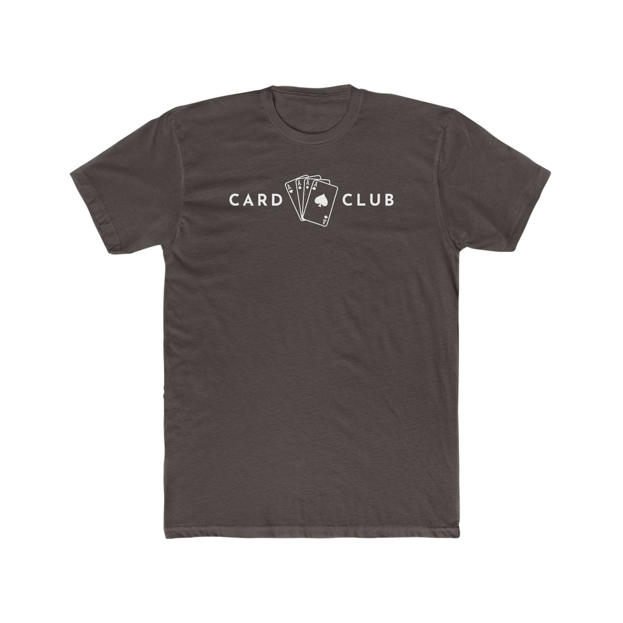 4 Aces - Card Club - Men's Cotton Crew Tee
