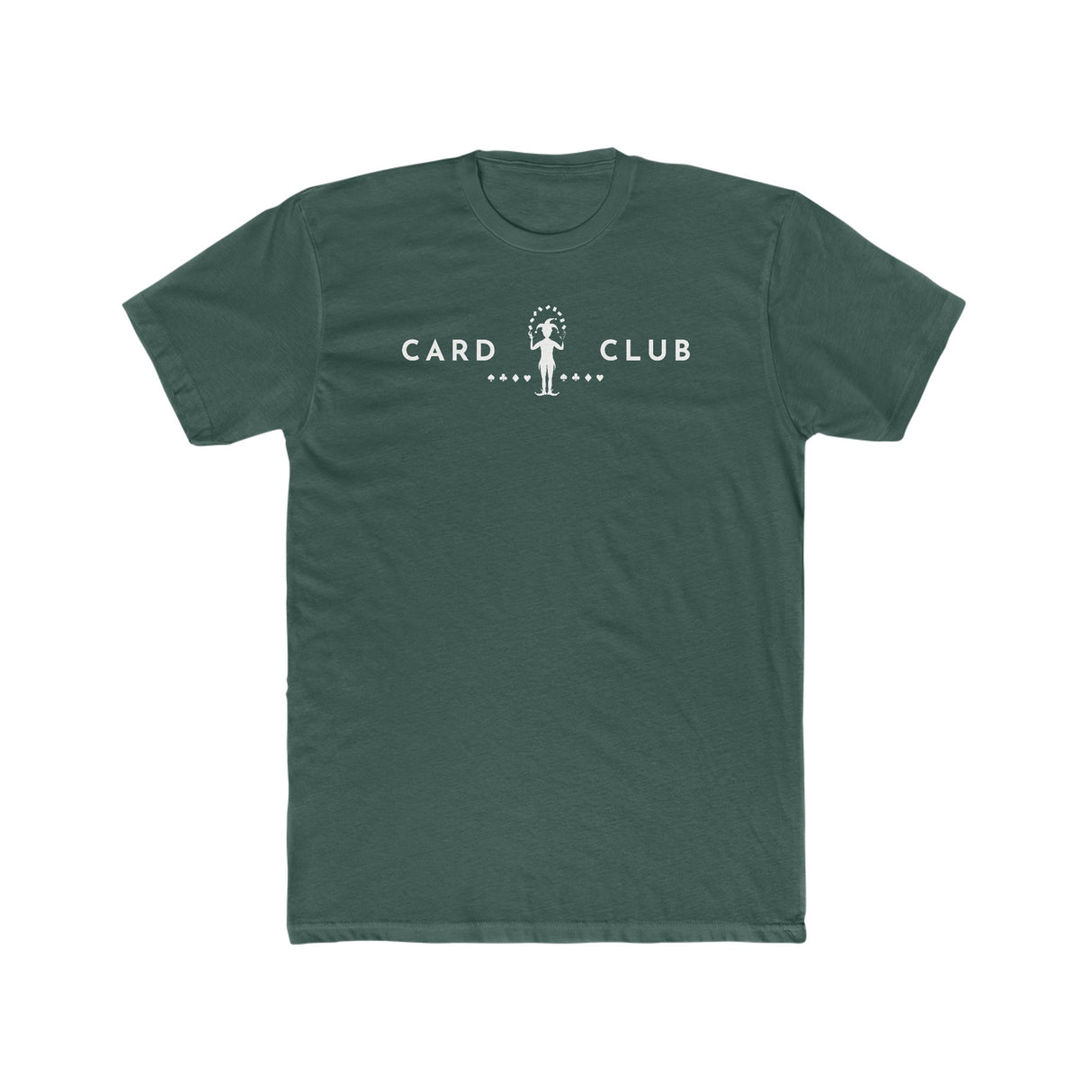 Joker and Suits - Card Club - Men's Cotton Crew Tee