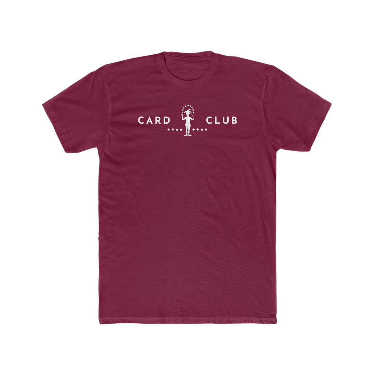 Joker and Suits - Card Club - Men's Cotton Crew Tee