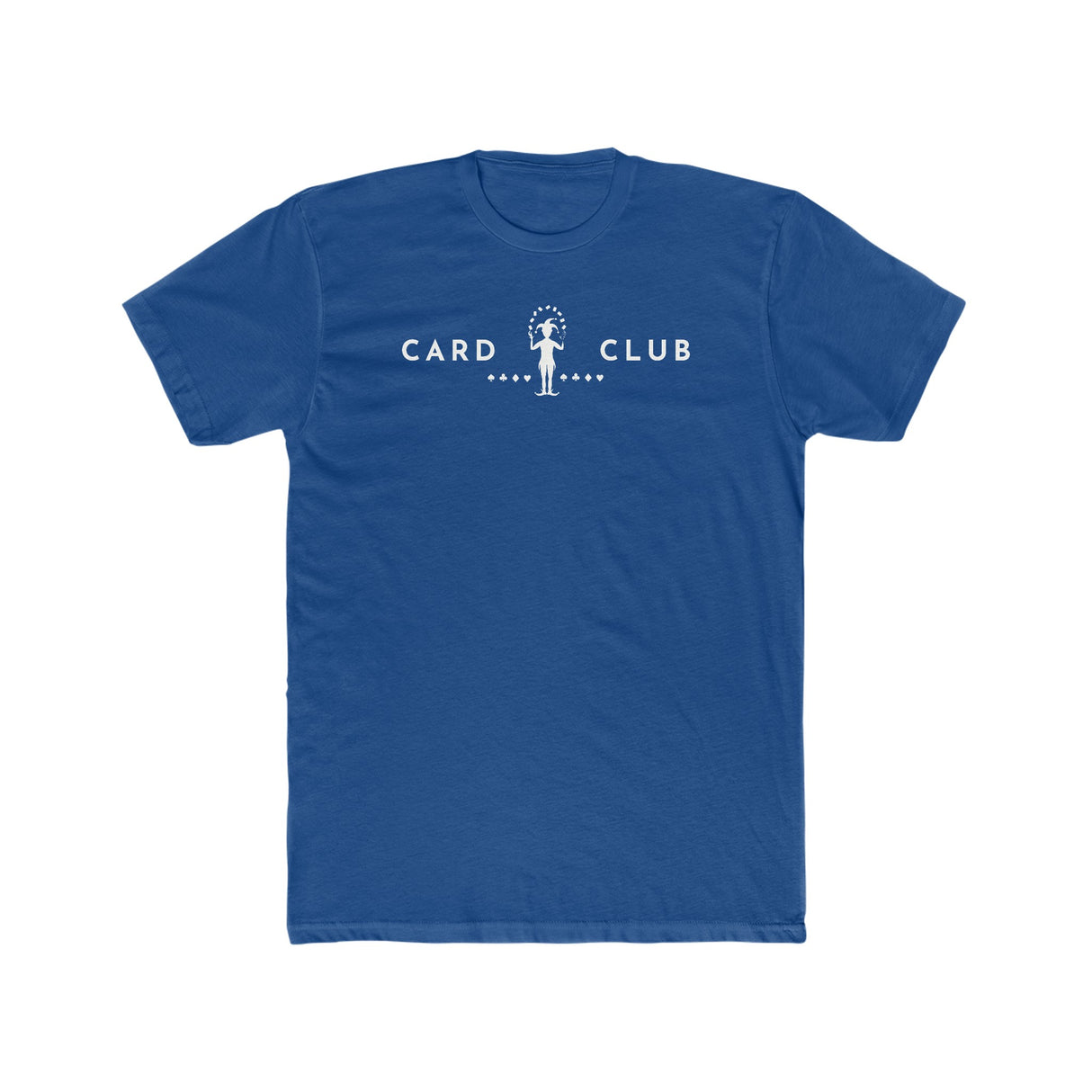 Joker and Suits - Card Club - Men's Cotton Crew Tee