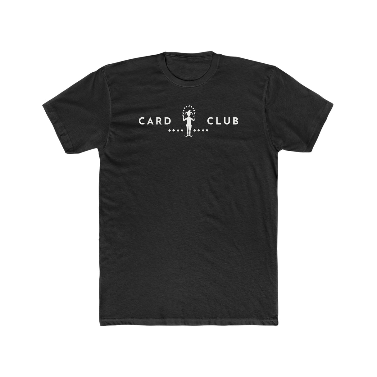 Joker and Suits - Card Club - Men's Cotton Crew Tee