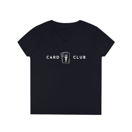 2 Jokers - Card Club - Ladies' V-Neck T-Shirt