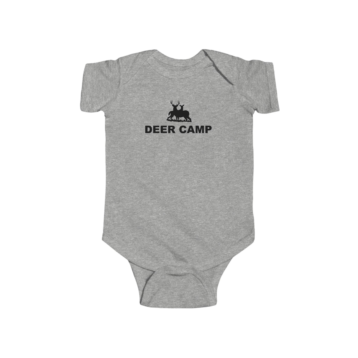 Buck and Doe - Deer Camp -  Infant Fine Jersey Bodysuit