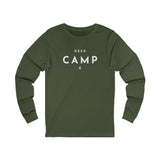 Deer Camp Long Sleeve Tee — Minimal Outdoor Camping Shirt