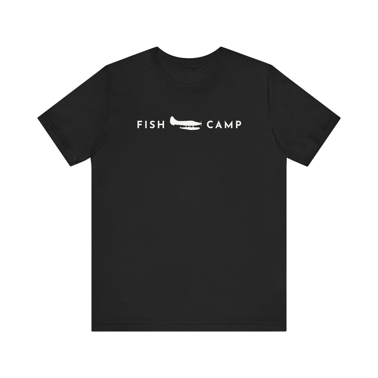 Large Float Plane - Side View - Fish Camp T-Shirt