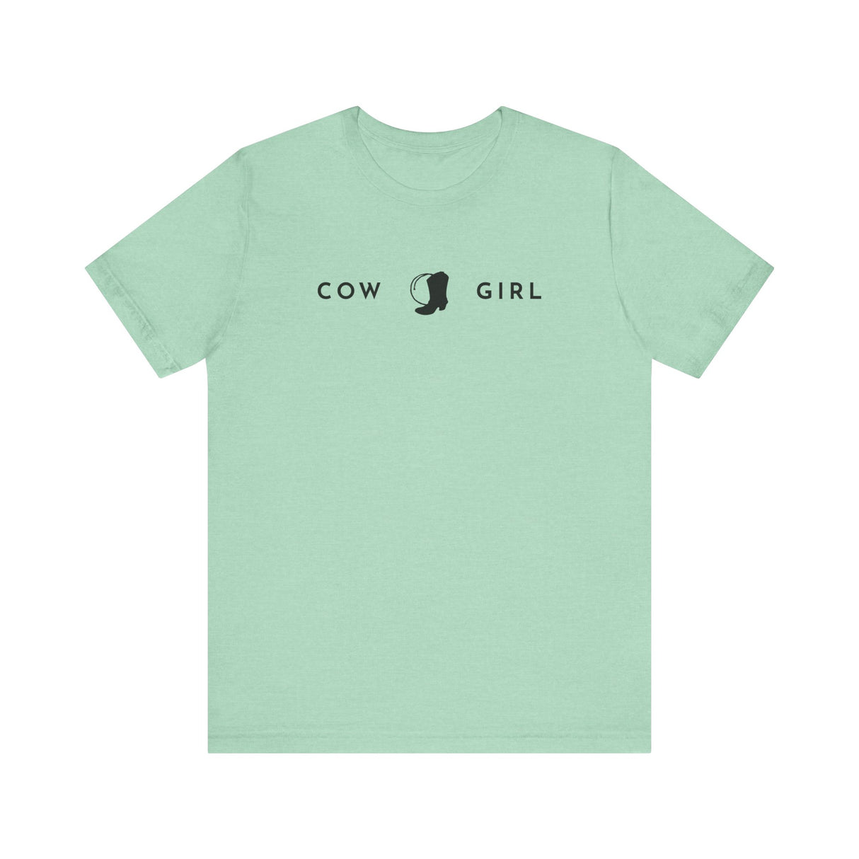 Boot and Lasso - Cow Girl T-Shirt