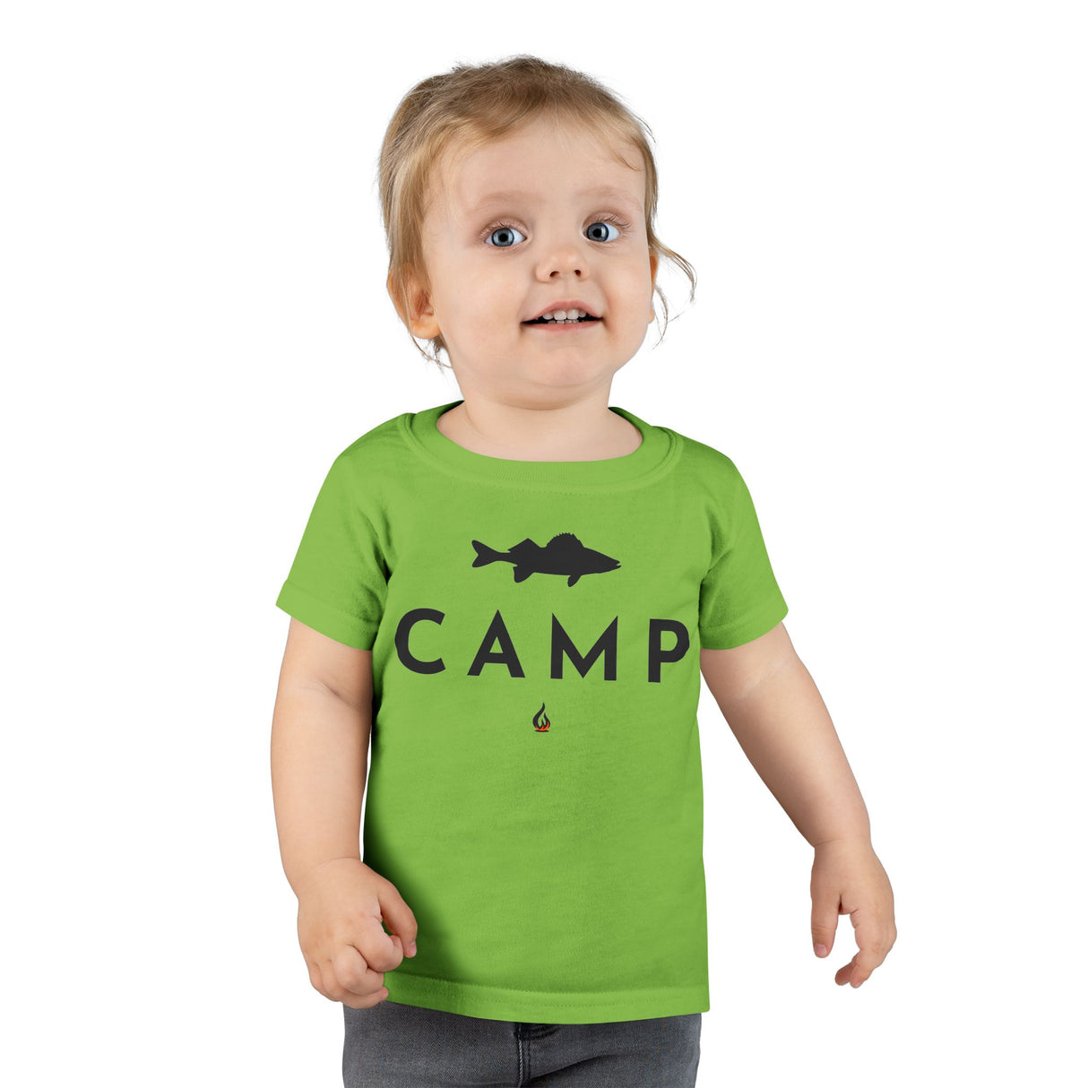 Walleye Camp T-Shirt - Toddler