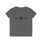 Suits - Card Club - Ladies' V-Neck T-Shirt