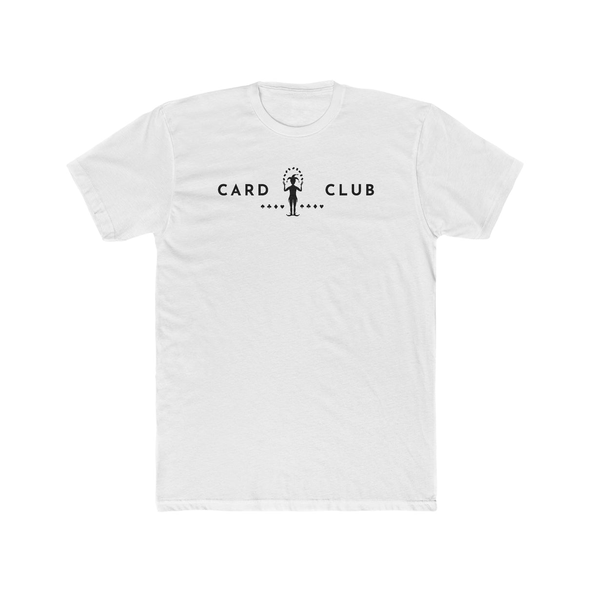 Joker and Suits - Card Club - Men's Cotton Crew Tee