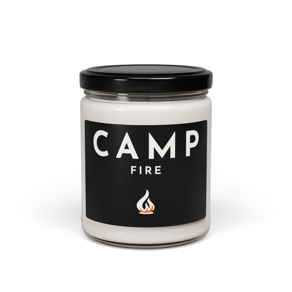 Campfire Scented Soy Candle, Cozy Home Decor, Relaxing Aromatherapy, Perfect for Gifts, Outdoor Lovers