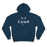 DEER CAMP antlers - Champion Hoodie