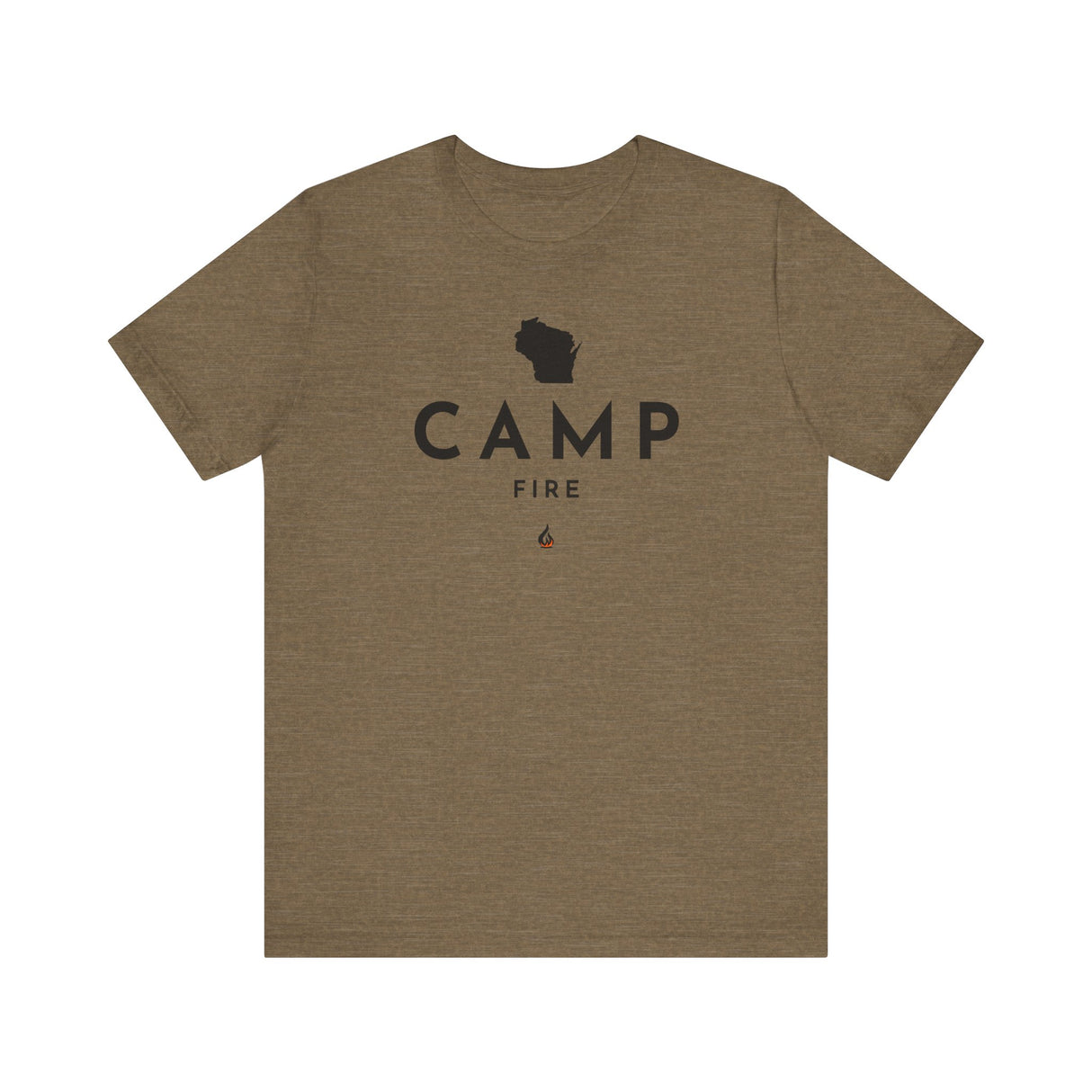 Wisconsin Campfire - T-shirt