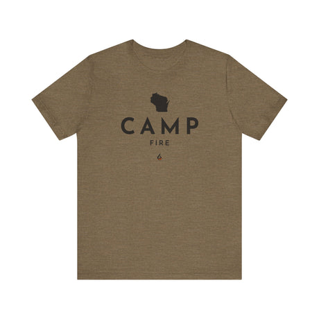 Wisconsin Campfire - T-shirt