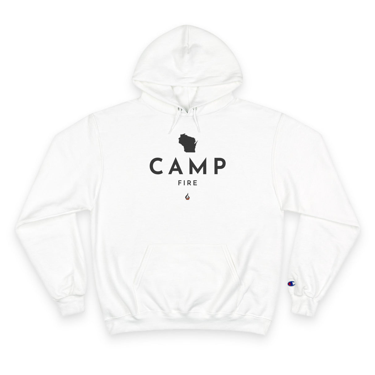 Wisconsin Campfire - Champion Hoodie