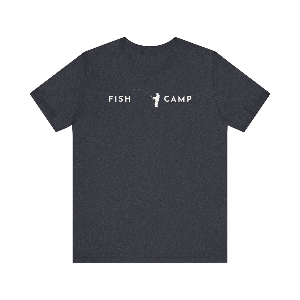 Casting Fisherman Fish Camp T-Shirt