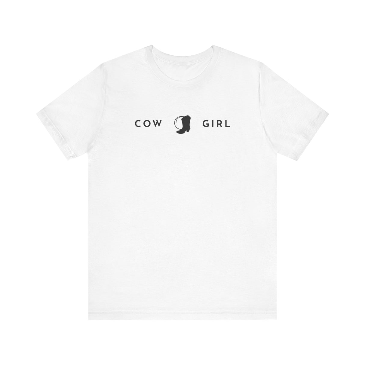 Boot and Lasso - Cow Girl T-Shirt