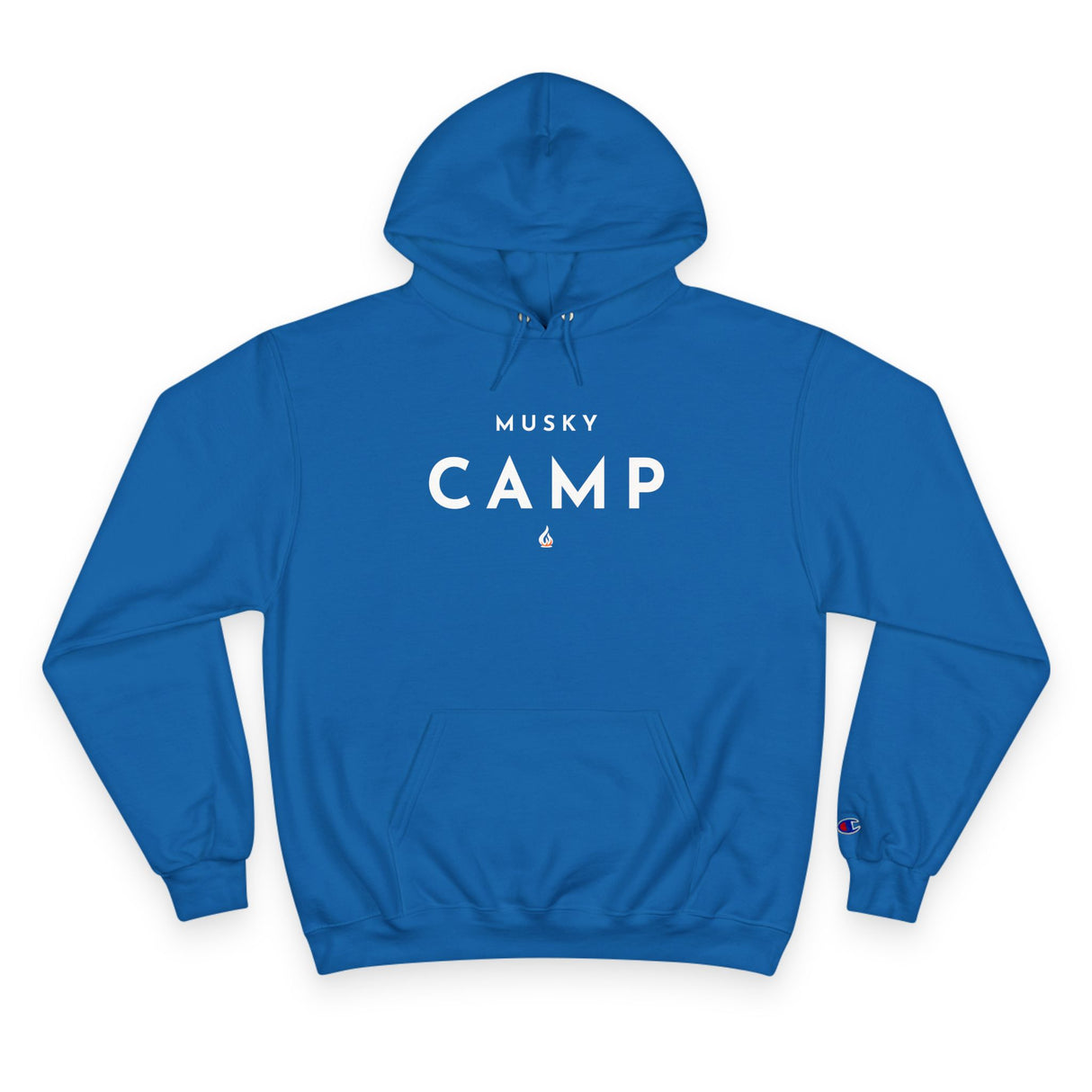 Musky Camp word - Champion Hoodie