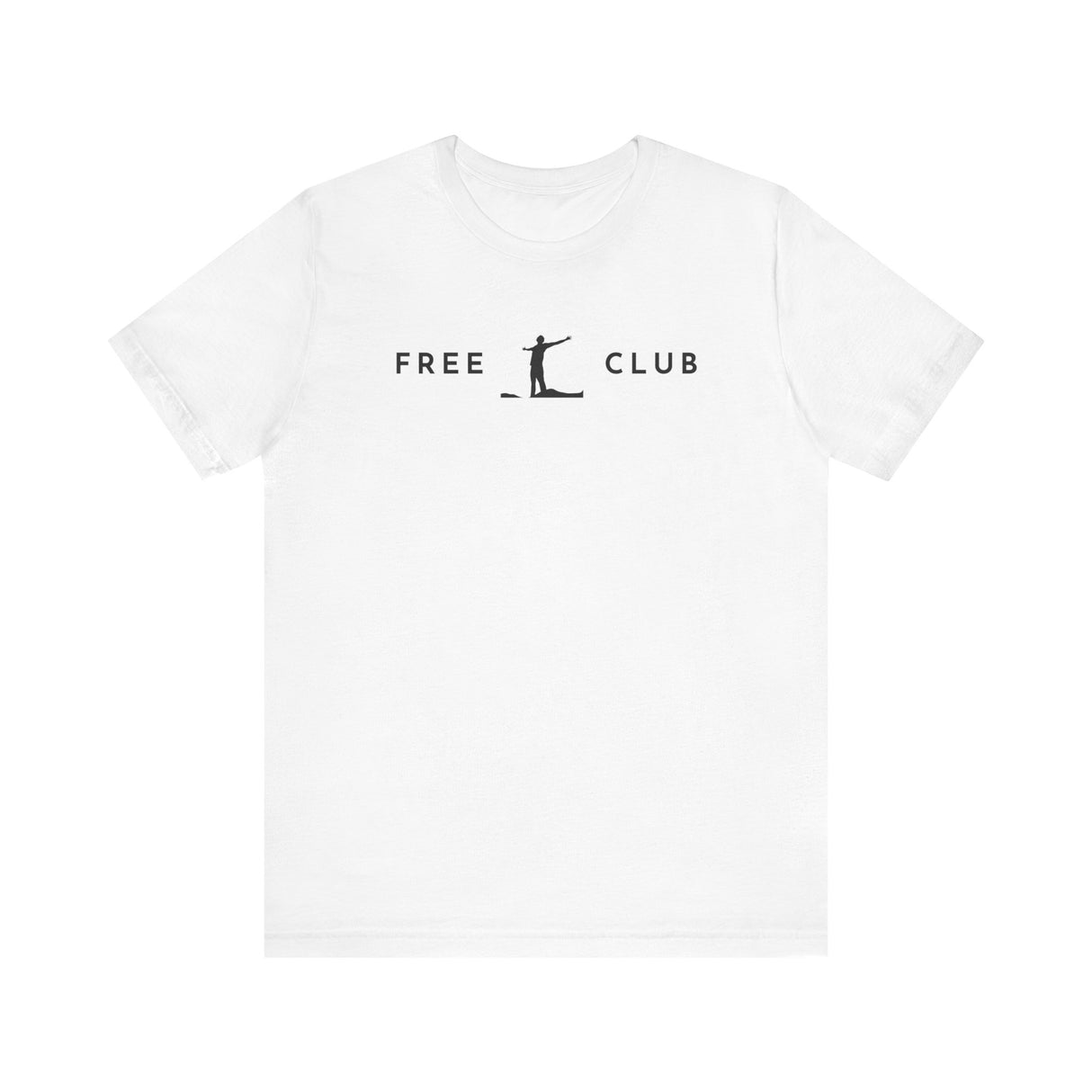 Man arms out - Free Club T-Shirt