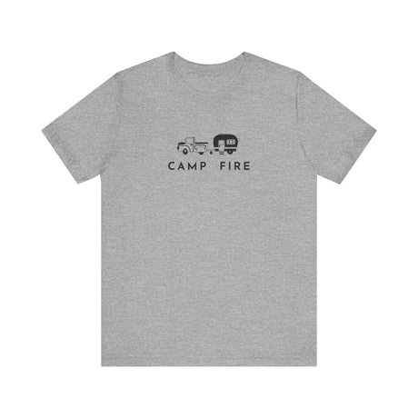 Truck and Camper - Camp Fire T-Shirt