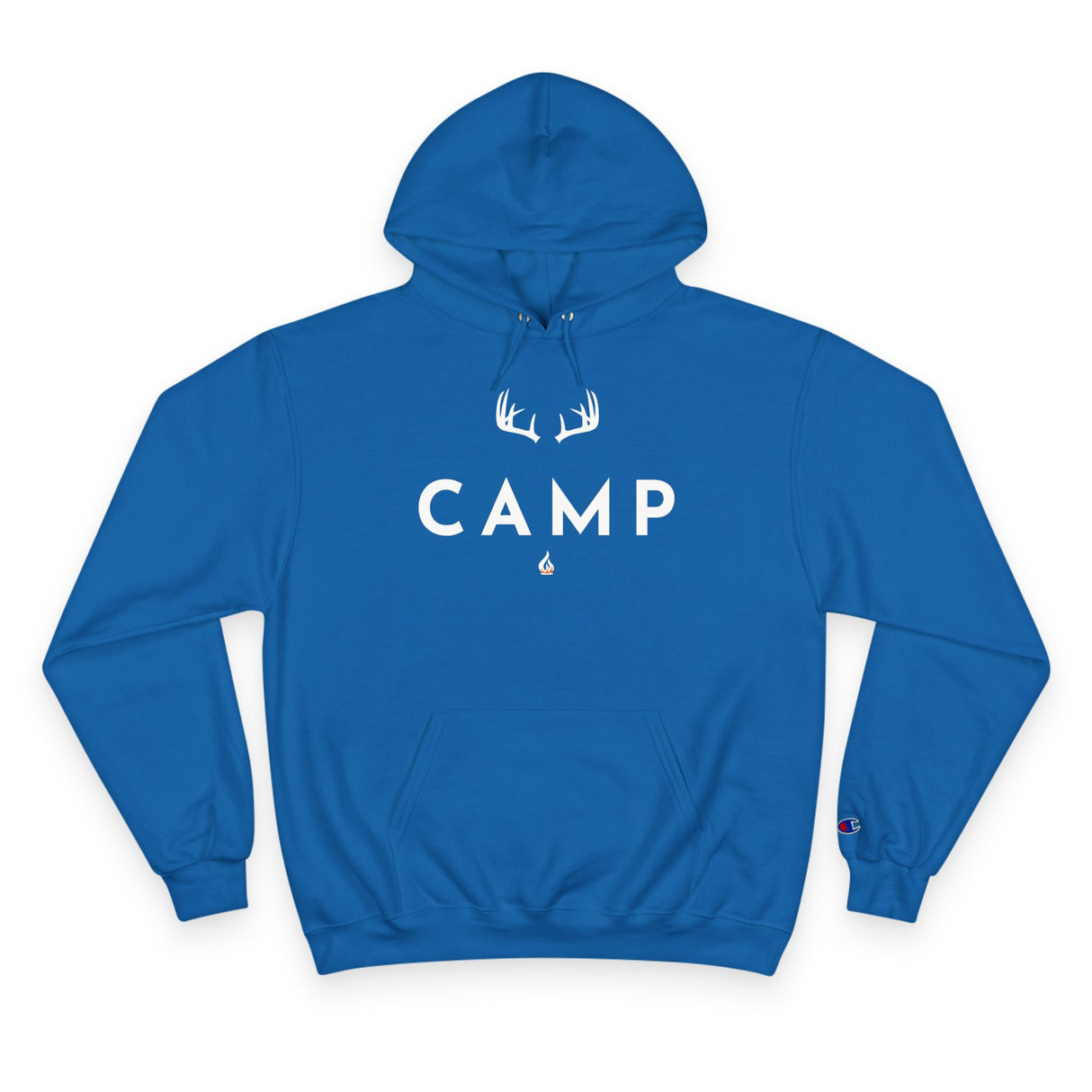 DEER CAMP antlers - Champion Hoodie