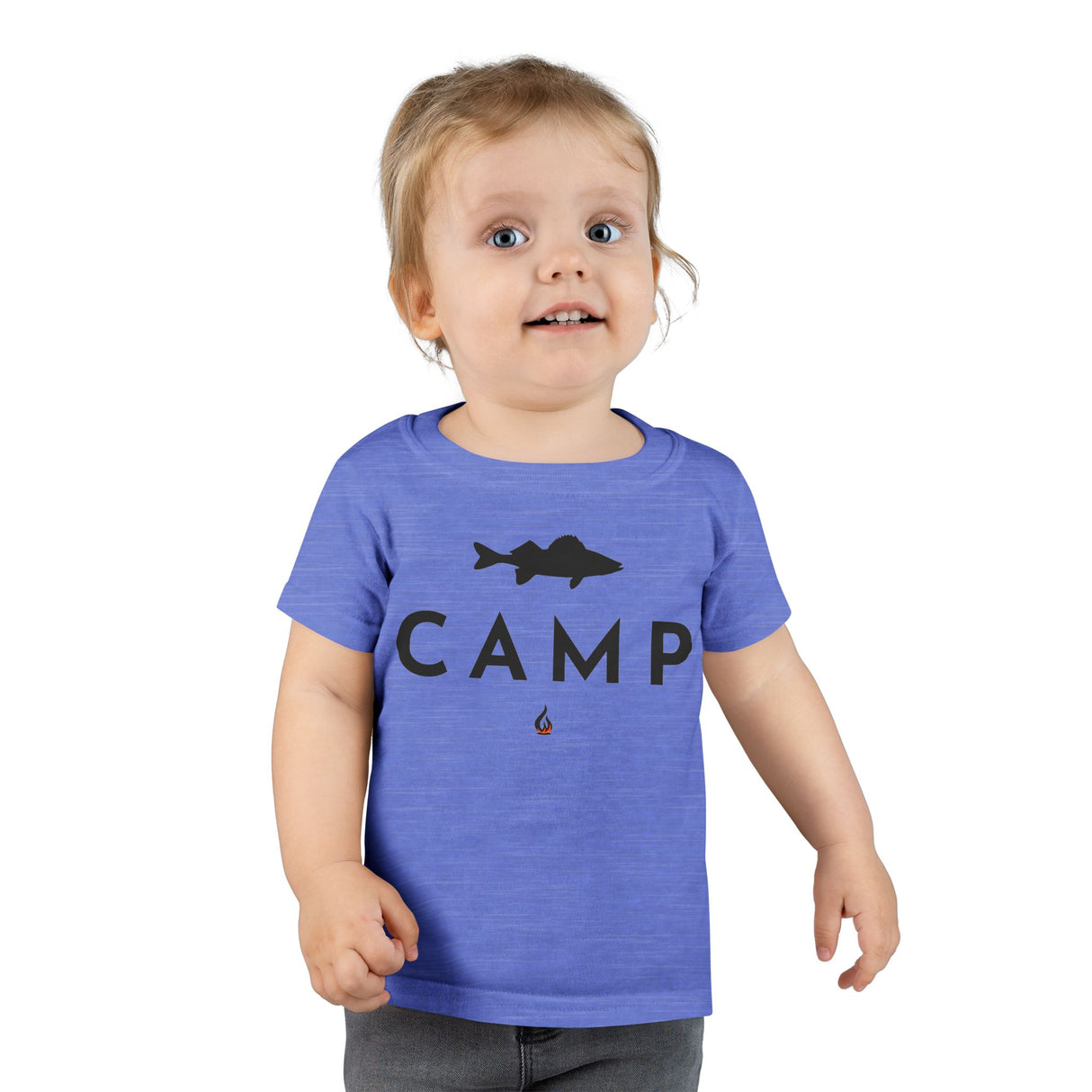 Walleye Camp T-Shirt - Toddler
