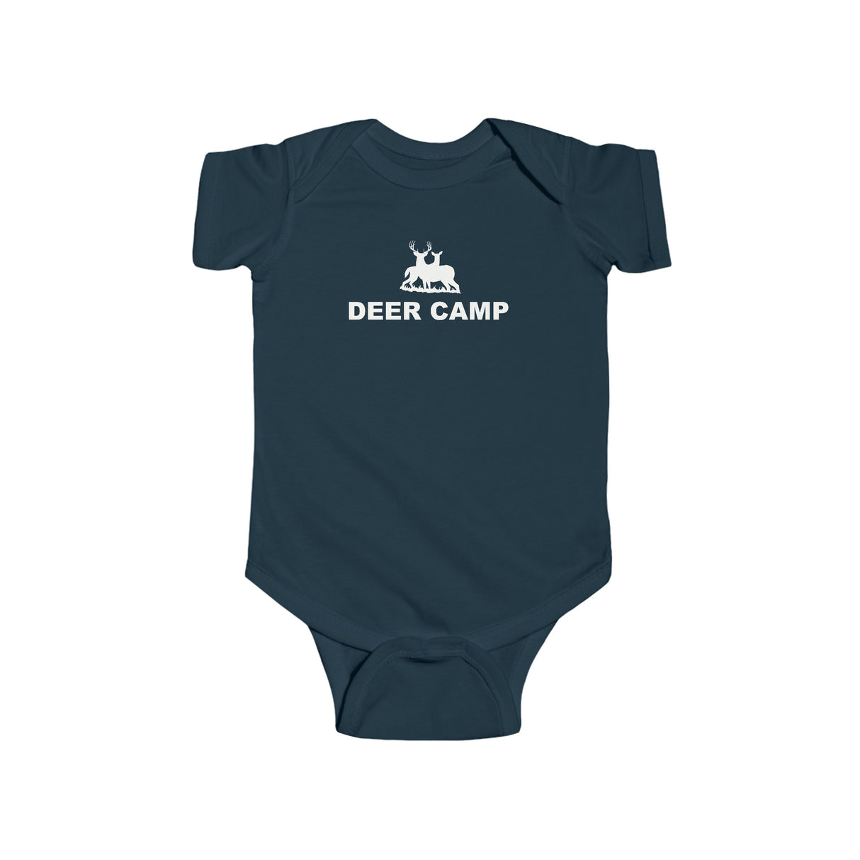 Buck and Doe - Deer Camp -  Infant Fine Jersey Bodysuit