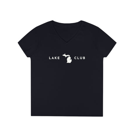 Michigan - Lake Club - Ladies' V-Neck T-Shirt