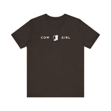 Boot and Lasso - Cow Girl T-Shirt