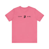 Boot and Lasso - Cow Girl T-Shirt