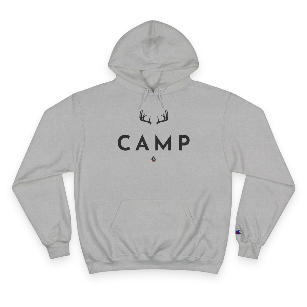 DEER CAMP antlers - Champion Hoodie